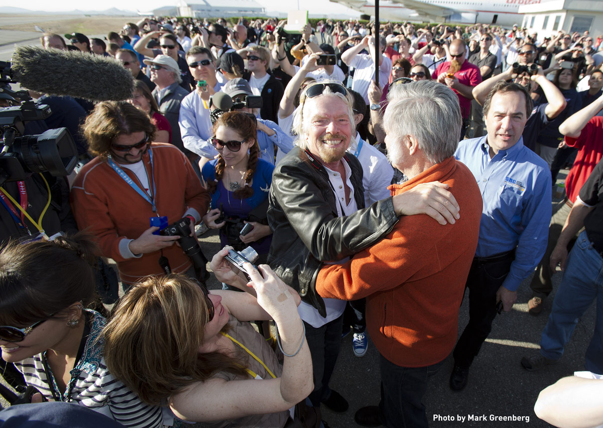 Sir Richard Branson & SpaceShipTwo: Virgin Galactic's Billionaire Founder Speaks Out